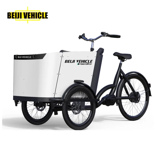 prix d'usine 36V/19.2ah batterie au lithium vélo de livraison de fret cadre en aluminium vélo cargo électrique pour transporter des enfants