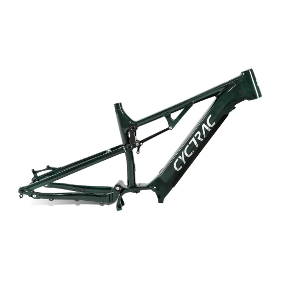 Alliage d'aluminium 120mm Voyage Suspension complète VTT Cadre de vélo électrique 29er