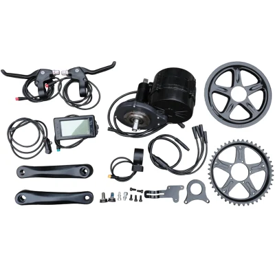 Kit de Conversion Ebike MID Drive 48V 500W 1000W Couple E Bike Kit de moteur de Conversion de vélo électrique